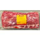 Pork striploin salted, with fat ap. 4kg chilled 02358500200009