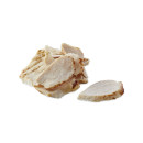 Roasted chicken breast fil. slices 5-6mm (92%) wo.inners skinless boneless fully-cooked 2x2.5kg IQF 04750520002072