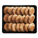 Salmon master's patty 70g/4kg prefried frozen 06406600994093