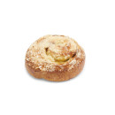 Apple-cinnamon bun with crumble topping 37x95g pre-baked frozen 06416577011402