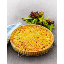 Cheese-ham pie 4x1,37kg/6 pieces frozen 07310241260976