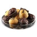 Mini muffin assortment chocolate-vanilla 120x15g/1,8kg frozen 08007574002234