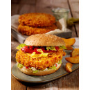 Crunchy Chicken burger 30x200g frozen 04029592409288