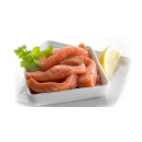 Rainbow trout fillet strips IQF 5kg/box IQF