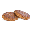 Minced patty with bacon, baked, frozen ap140g/5,6kg