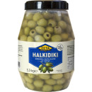 Olives Halkidiki pitted 3,3kg/6,6kg 07350002405932