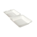 Bagasse box 225x201x83mm 150pcs