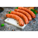 Raw sausage Cheddar-Jalapeno smoked 90g ap2,5kg frozen