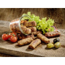 Seasoned pork roll 'balkan roll' ~30g(mc. 75%) fully cooked 2bag x 3kg 6kg/box frozen DE/Hulshorst 04021518000036