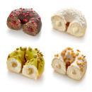 Filled mini donut mix 48x24g frozen 15411823886221