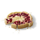 Raspberry cake cheezy vegan 4x1,575 kg frozen 04004311505946