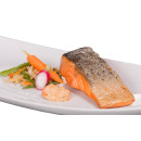 Lightly smoked salmon fillet portion ap170g/5kg frozen 06406600994055