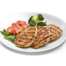 Fish steak with vegetables 70g/4kg prefried frozen