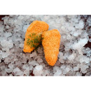 ASC Salmon mini piece 60g prefried breaded 5kg frozen 08717202063031