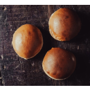 Brioche potatobun 5x60g/4,8kg/box frozen