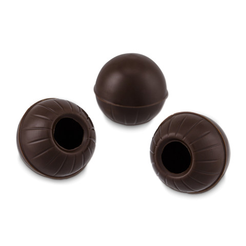 Valrhona Dark chocolate 55% hollow form 504pcs/crt 03395321017323