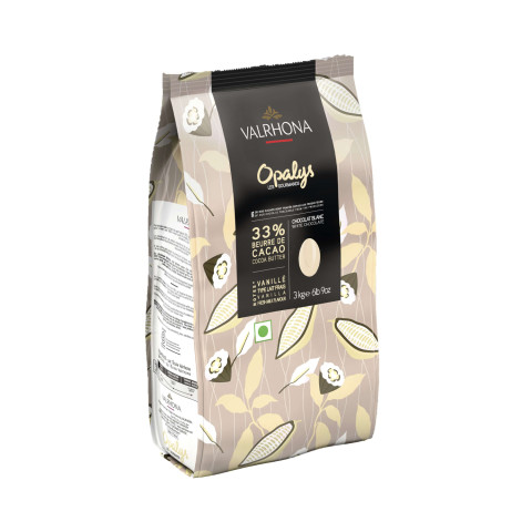 Opalys 33% white chocolate bean 3x3kg 03395321081188