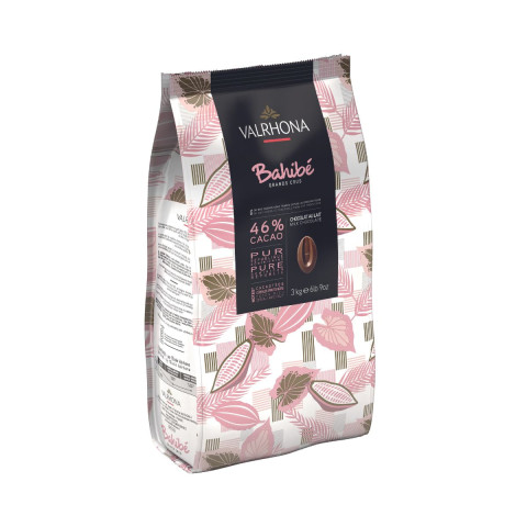 Bahibe Lactee 46% milk Chocolate bean 3x3kg 03395328120729