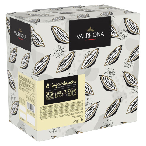 Ariaga Blanche 30% white chocolate 2x5kg 03395328164808