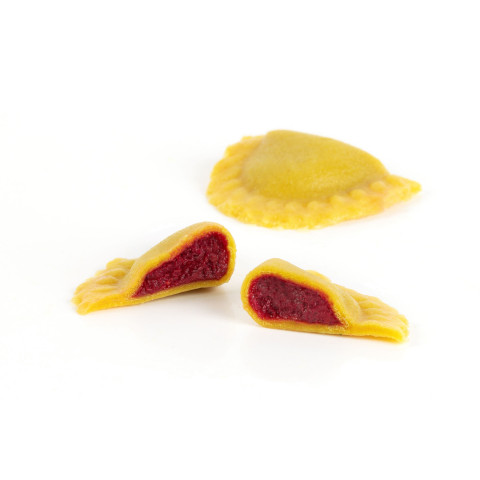 Beetroot ravioli Rustico 4kg precooked frozen 04019797054079