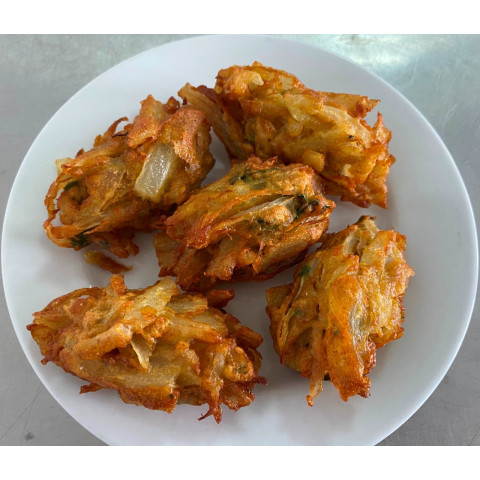 Bhaji mini onion pastry 150x20g vegan gluten free frozen 04019859922704
