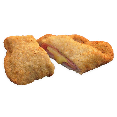 Pork schnitzel Cordon Bleu prefried 160g/6,4kg frozen 04026103641380