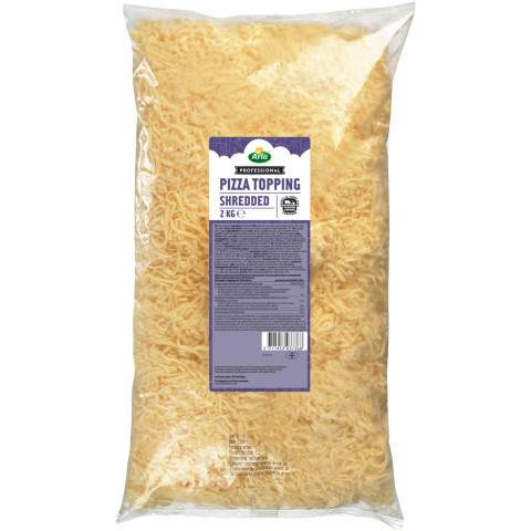 Pizzatopping grated 21% 6x2kg 05711953037351