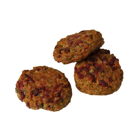 Beetroot falafel patty vegan 30g/5,4kg frozen 06405263040765