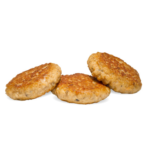 Salmon trout-herring patty 40g /5,6kg fried frozen 06405263082178