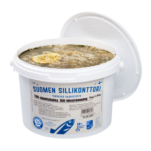 MSC Dill-onion Baltic Herring 3kg/1,5kg 06411440060303