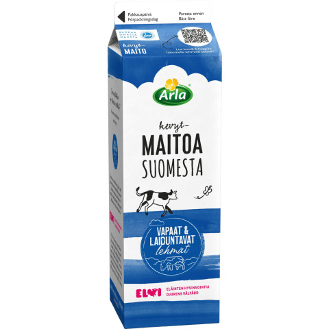 Semi-skimmed milk Finland 5x1l 06413300810011