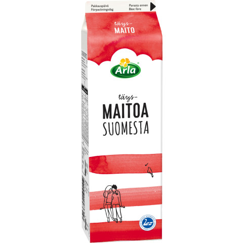 Whole Milk Finland 5x1l 06413300810103