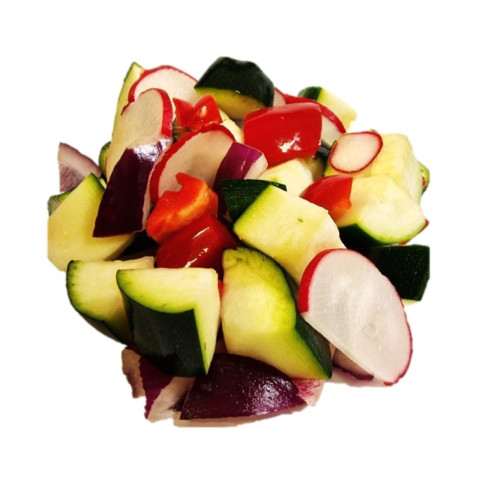 Zuccini-paprika-red onion-radish 1kg 06416124790132