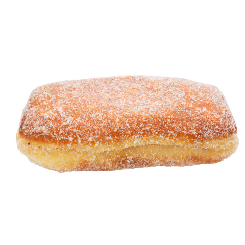 Doughnut apple-raspberry marmelade pre-sugared lactose-free 60x70g frozen 06416553001755