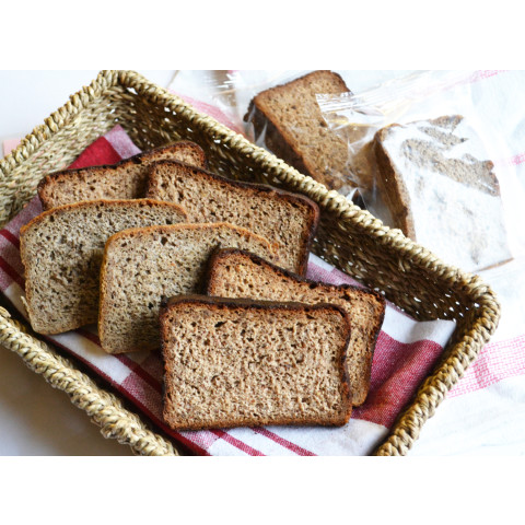 Sliced dark sandwich breadmix gluten free 3,4kg frozen 06416661055947