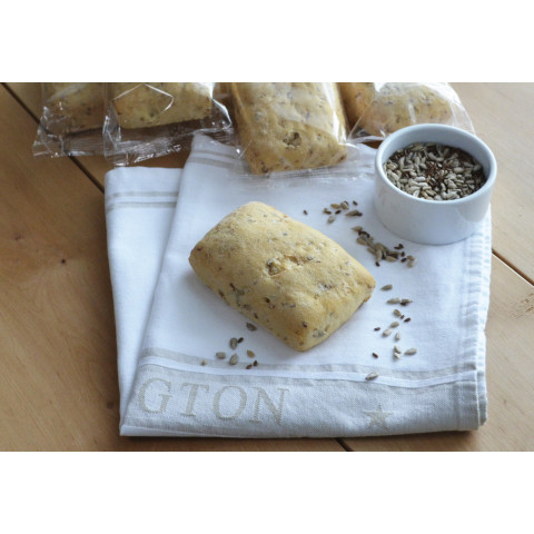 White deli bun gluten free 20x75g individually packed frozen 06416661056128