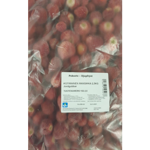Strawberry domestic 2x2,5kg frozen 06418675195978