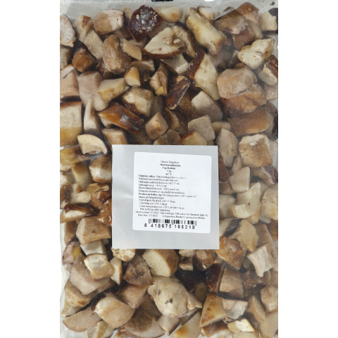 Porcino cubes 5x1kg frozen 06418675196326