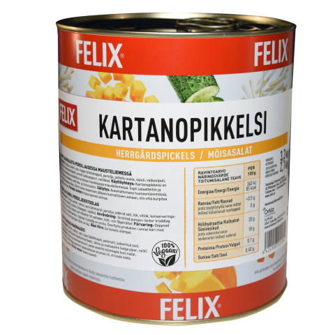 Manors pickled pumpkin strips 3,2kg/2,1kg 06424908224582