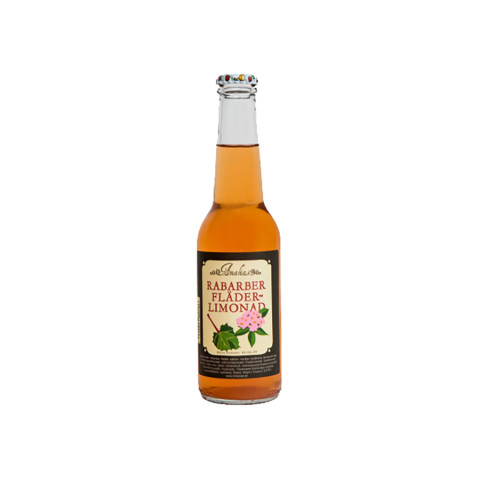 Rhubarb-elder soft drink 24x275ml crown cork 06430055281149