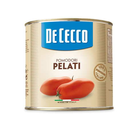 Pelati Peeled tomatoes 6x2,5 kg 08001250007841