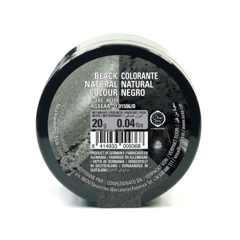 Black color powder water-soluble 24x20g 08414933009368