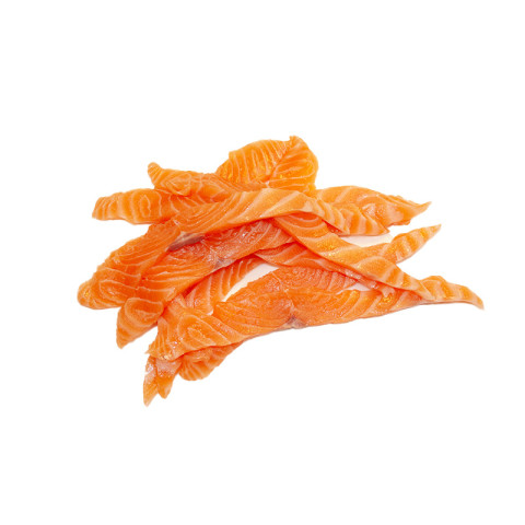 Salmon fillet strips ap2,5kg chilled 02366111500005
