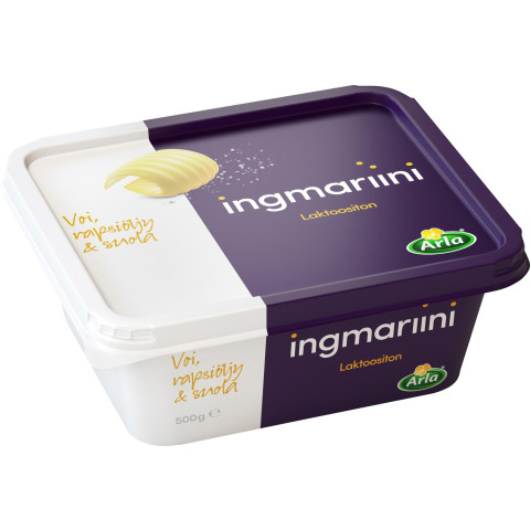 Ingmariini lactose-free 12x500g 17310865891256