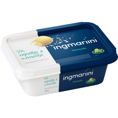 Ingmariini seasalt fatspread 16x250g 17311870010854