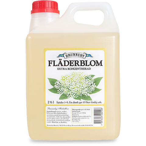 elderflower concentrate 2,5l 07391603200106