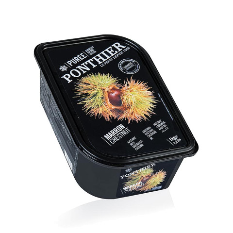 Chestnut puree 6x1kg frozen 03228170461408