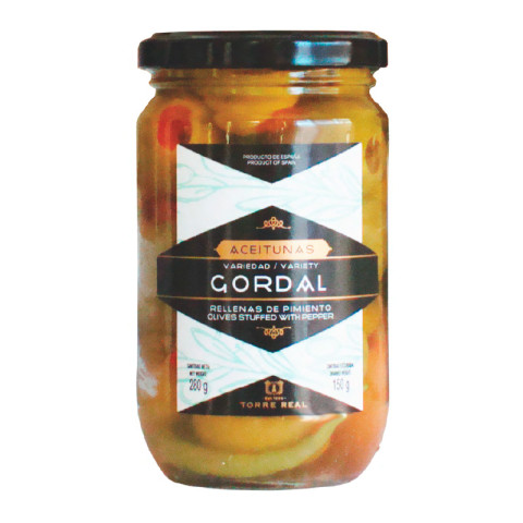 Olives with bell pepper filling 12x280g 08410113057778