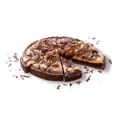 Chocolate and salted caramel tart Barista 4x1 kg 12 pc frozen 04004311501313