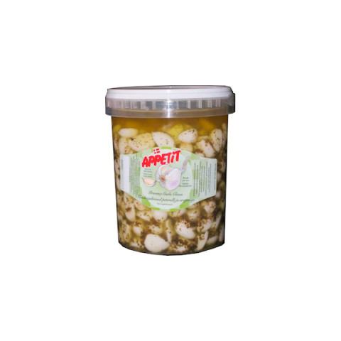 Garlic cloves in Provence herb marinade 3x1,5kg 05701887300393